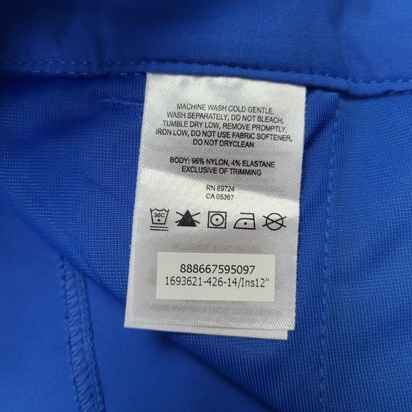 Columbia Omni-Shield Blue Bermuda Shorts Size M - Picture 10 of 11